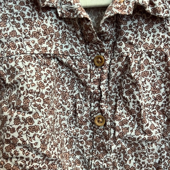 2t H&M floral button down - Picture 2 of 3